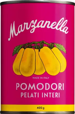Produktbild von Gelbe Tomaten »Pomodori Pelati Gialli«.