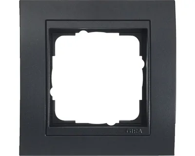 Produktbild von GIRA Event, Anthrazit, Schraubenlos, 90 mm, 90 mm, 1,14 cm, 1 Stück(e)