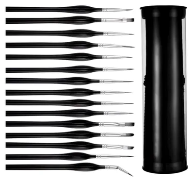 Produktbild von Pinselset Pinsel Miniaturpinselset Künstlerpinselset