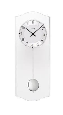 Produktbild von Pendeluhr modern Aluminium-Zifferring - AMS Modell: 7478