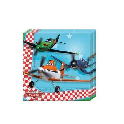 Produktbild von Planes 2-lagige Papierservietten 33x33cm