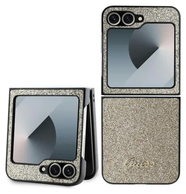 Produktbild von Guess Galaxy Z Flip 6 Back cover case - - Gold