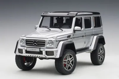 Produktbild von Autoart 76318 - 1/18 Mercedes-Benz G500 4x4² 2016 (Silver) - Neu
