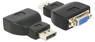 Produktbild von DeLOCK 65567, DisplayPort, VGA, Schwarz
