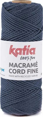 Produktbild von Katia MACRAMÉ CORD FINE FB 203, 50% Recycelte Baumwolle - 50% Recyceltes Polyester