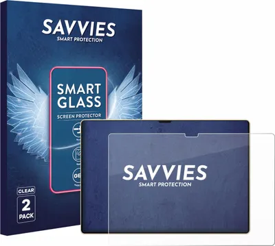 Produktbild von 2x Savvies Schutzglas Folie für Huawei MatePad Pro 13.2" 2025 9H Panzer Schutzfolie Glas Displayschutz klar transparent