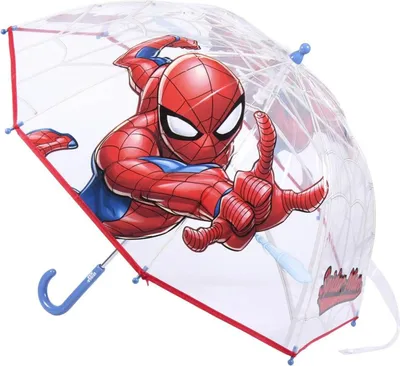 Zdjęcie produktu dla Parasol Spiderman 45 cm czerwony (Ø 71 cm)