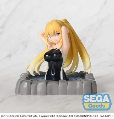 Imagen del producto de Figura SEGA Misaki Shokuhou Thermae Utopia 14 cm – A Certain Scientific Railgun T