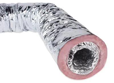 Produktbild von Sonodec Aluflexrohr isoliert, 10 Meter, ø 160mm
