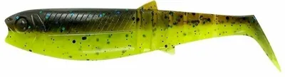 Produktbild von Savage Gear Cannibal Shad Chartreuse Pumpkin 20 cm 80 g Gummiköder