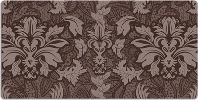 Produktbild von Schreibtischmatte Tischunterlage 100x50 cm Mauspad - Damast-Stil-Muster.