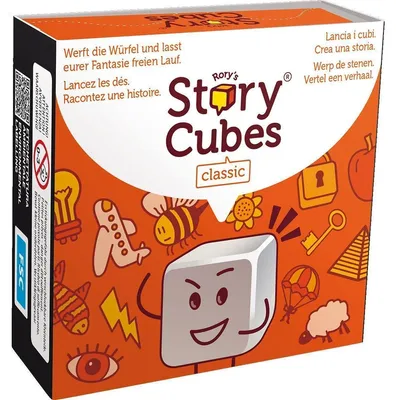 Produktbild von Asmodee Rory's Story Cubes Original, Brettspiel, Familie, 6 Jahr(e), 1 min