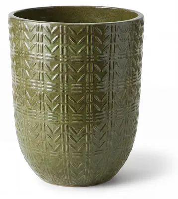 Zdjęcie produktu dla Doniczka ceramiczna Provencelia MERCURE Zielony, Ø51 cm x H63 cm, mrozoodporna