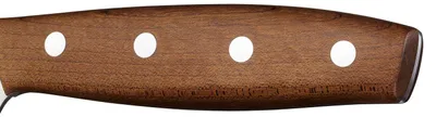 Produktbild von Fiskars Folken Tomatenmesser, Klingenlänge 12 cm, Klinge aus deutschem Edelstahl, Griff ausem Ahornholz, 1075692