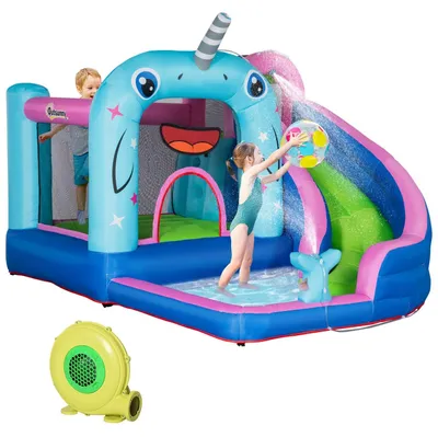 Produktbild von Sicherheitsnetz, Wasserrutsche, Spielburg, Wasserpark, Für Kinder 3 Bis 8 Jahre