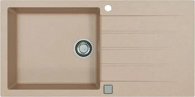 Produktbild von Alveus Cadit - Granit-Spüle, 1000x500 mm, mit Ablaufsystembedienung, Terra 1140596