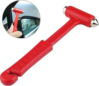 Image de 2 mini-marteaux de sécurité, outils d'urgence, robustes