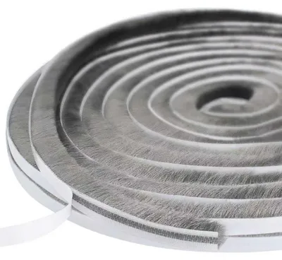 Obrázek produktu pro Těsnící profil z pěny, šedý, rozměry 9 mm x 23 mm x 10 m