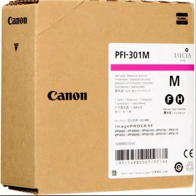 Obrázok produktu pre Canon PFI-307 M, Purpurová, Atrament na pigmentovej báze, 330 ml, 1 kusov