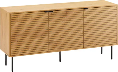 Produktbild von Anrichte aus Holz mit 3 Türen 150cm STINNA