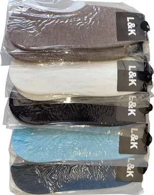 Produktbild von 2 Paar unsichtbare Sneakersocken Größe 38-46 Herren und Damen Baumwolle Füßlinge Sneaker Socken mit Rutschfeste Silikonstreifen Frühling und Sommer Socken