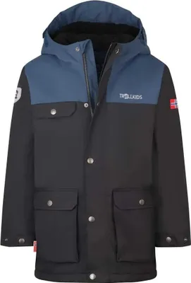 Produktbild von Trollkids Gudvangen Jacke Schwarz 140 cm Jungen,Mädchen Schwarz 140 cm