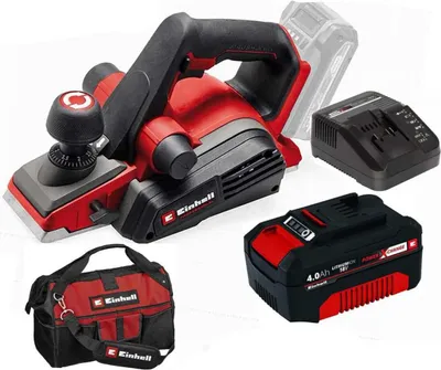 Produktbild von Einhell Professional 18V Akku-Handhobel TP-PL 18/3 Li BL - Akku 4.0 Ah Tasche