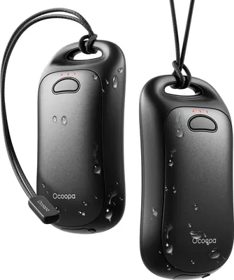 Zdjęcie produktu dla Elektroniczny ogrzewacz do rąk Ocoopa UT4 Urban UT3061 czarny, 2x 3000 mAh, do 2*9h, IP45