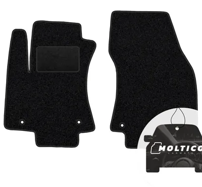 Produktbild von Vorne Auto Fußmatten Velours passend für: Opel Zafira I A 1999-2005 5-seat