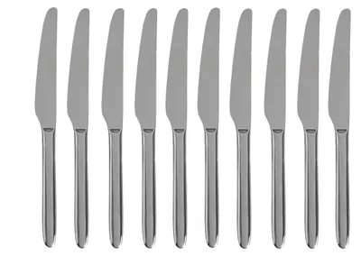 Obrázok produktu pre Súprava nožov HOMLA, 10-dielna, WIEN, strieborná, 23,5 cm