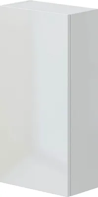 Produktbild von Hängeschrank >DESTAL< 1 Tür, 2 Böden, in Weiß glänzend - 30x60x16 (BxHxT)