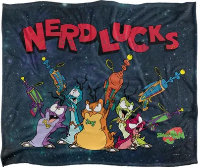 Produktbild von Space Jam - Decke "Nerdlucks" TV19331 (Einheitsgröße) (Bunt)