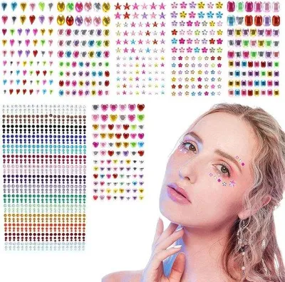 Obrázok produktu pre Diamantové nálepky – sada 1359 samolepiacich nálepiek – pre PC a smartfóny