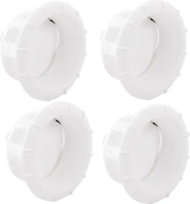 Produktbild von 4x Endstück Warmluftaustritt Weiß Truma für 65mm Warmluftrohre verschließbar