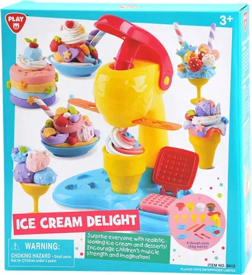 Image de Set d'argile à jouer Machine à crème glacée