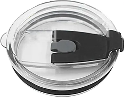 Image de couvercle de gobelet de 30 onces, couvercle de rechange anti-fuite pour gobelet à glace isolé, gobelet résistant à la chaleur, voiture, noir