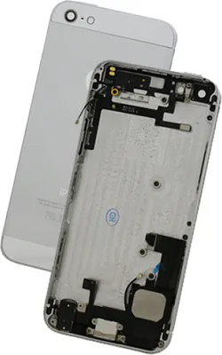 Produktbild von Akkudeckel für Apple iPhone 5 inkl. Ersatzteile silber