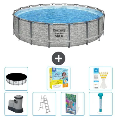 Immagine prodotto di Bestway Steel Pro MAX rotonda - 549 x 122 cm - 8 pezzi S532