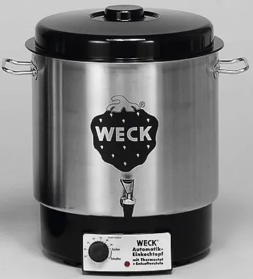 Produktbild von Weck Einkochautomat 1800 W + Hahn ohne Uhr, Edelstahl, 230 W
