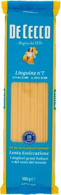 Produktbild von 10x Pasta De Cecco 100% Italienisch Linguine n. 7 Nudeln 500g