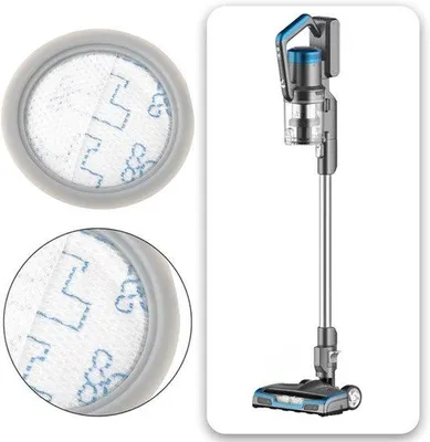 Immagine prodotto di Filtri per aspirapolvere - Filtri di ricambio - Grigio - 2 pezzi - per aspirapolvere senza filo - Modello NEC101 - Filtri di ricambio P1006