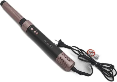 A hair styling tool is shown against a white background.