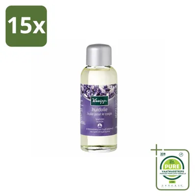 Obrázek produktu pro 15 kusů oleje pro péči o pokožku Kneipp, relaxační, levandule, 100 ml, balení