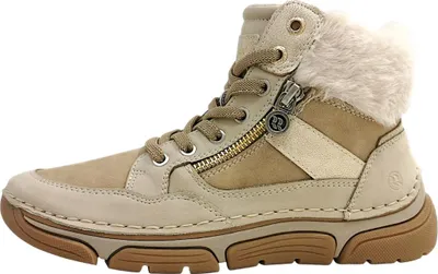 Produktbild von Romika  Damenschuhe Stiefel Schnürer Schnürstiefel Beige Freizeit, Schuhgröße:41 EU
