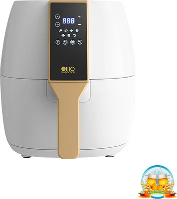Produktbild von Heißluftfritteuse 4L Großraum Multifunktions-Heißluftfritteuse Fettfreies Kochen, 1400,00 W, Gesund und fettarm Einfaches und elegantes Küchenge