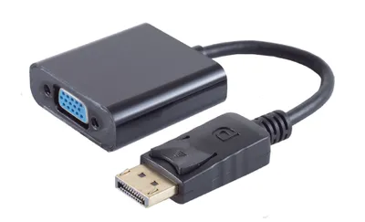 Zdjęcie produktu dla shiverpeaks BS14-05012, VGA (D-Sub), DisplayPort, Męska, Żeńska, Czarny