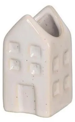 Produktbild von Ideen 4 Jahreszeiten Blumenvase Haus Amsterdam Creme 3x3x6cm