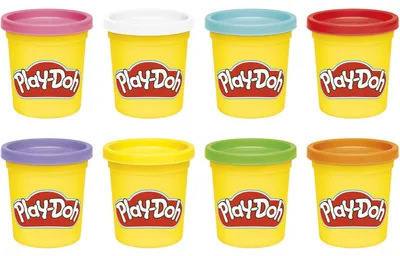 Immagine prodotto di Play-Doh 8 rainbow colors, 85g tubs of modeling clay