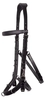 Image de Harry's Horse Bridon anatomique Noir Cob Noir Cob
