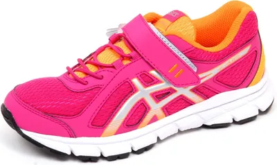 Immagine prodotto di F4796 sneaker bimba fuxia/orange girl ASICS GEL XALION tissue/eco leather shoe